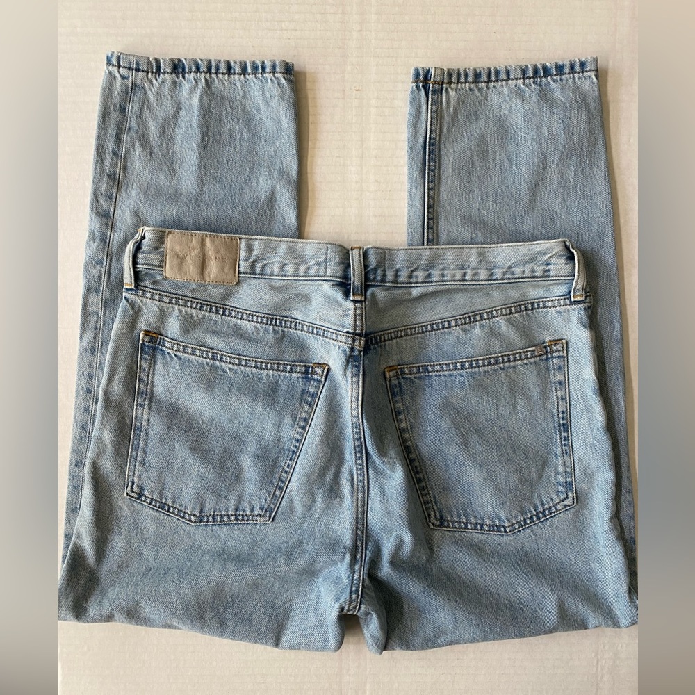 Everlane The Relaxed Straight Fit Organic Cotton Jeans -Size 30R - Picture 15 of 16